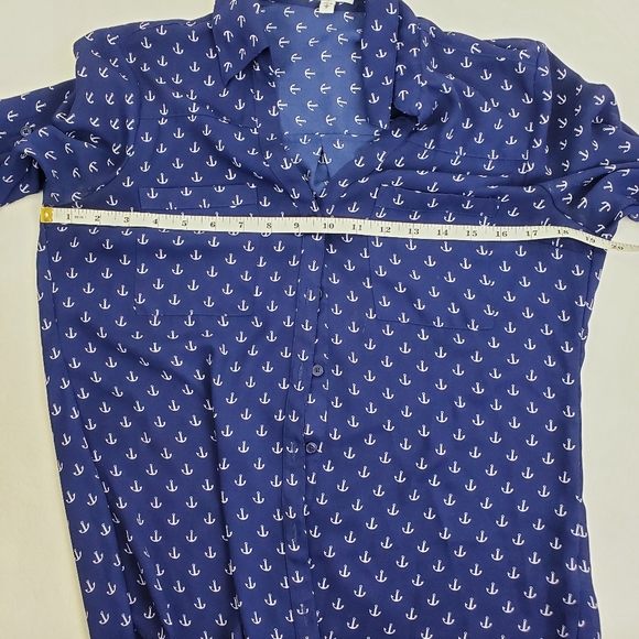 Express Portofino button up tunic S - Picture 8 of 10